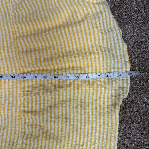 Promesa Women’s Yellow Striped Lightweight Summer Maxi Dress Size Large NWT - Picture 9 of 9